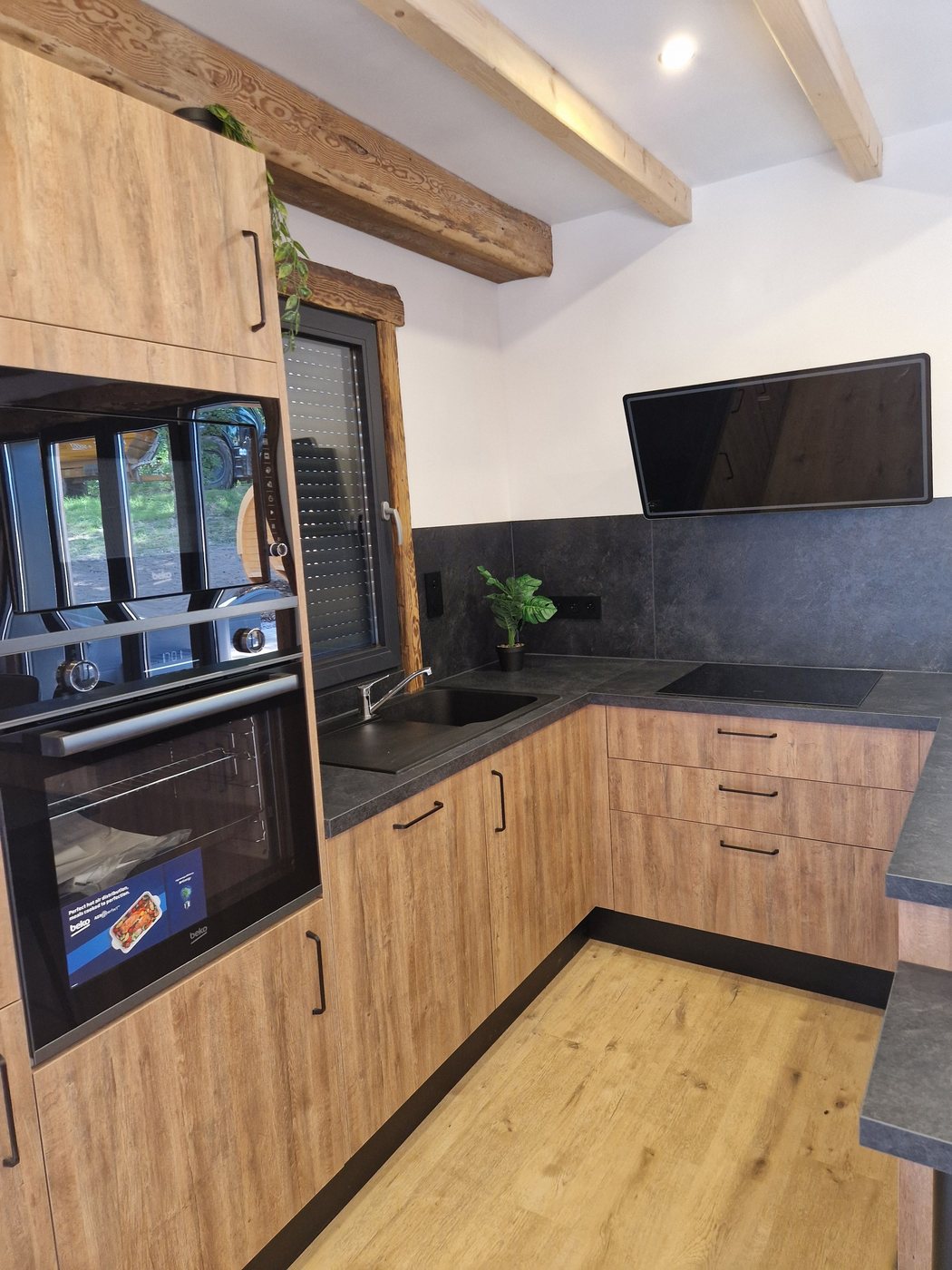 Cuisine équipée du chalet ELI5