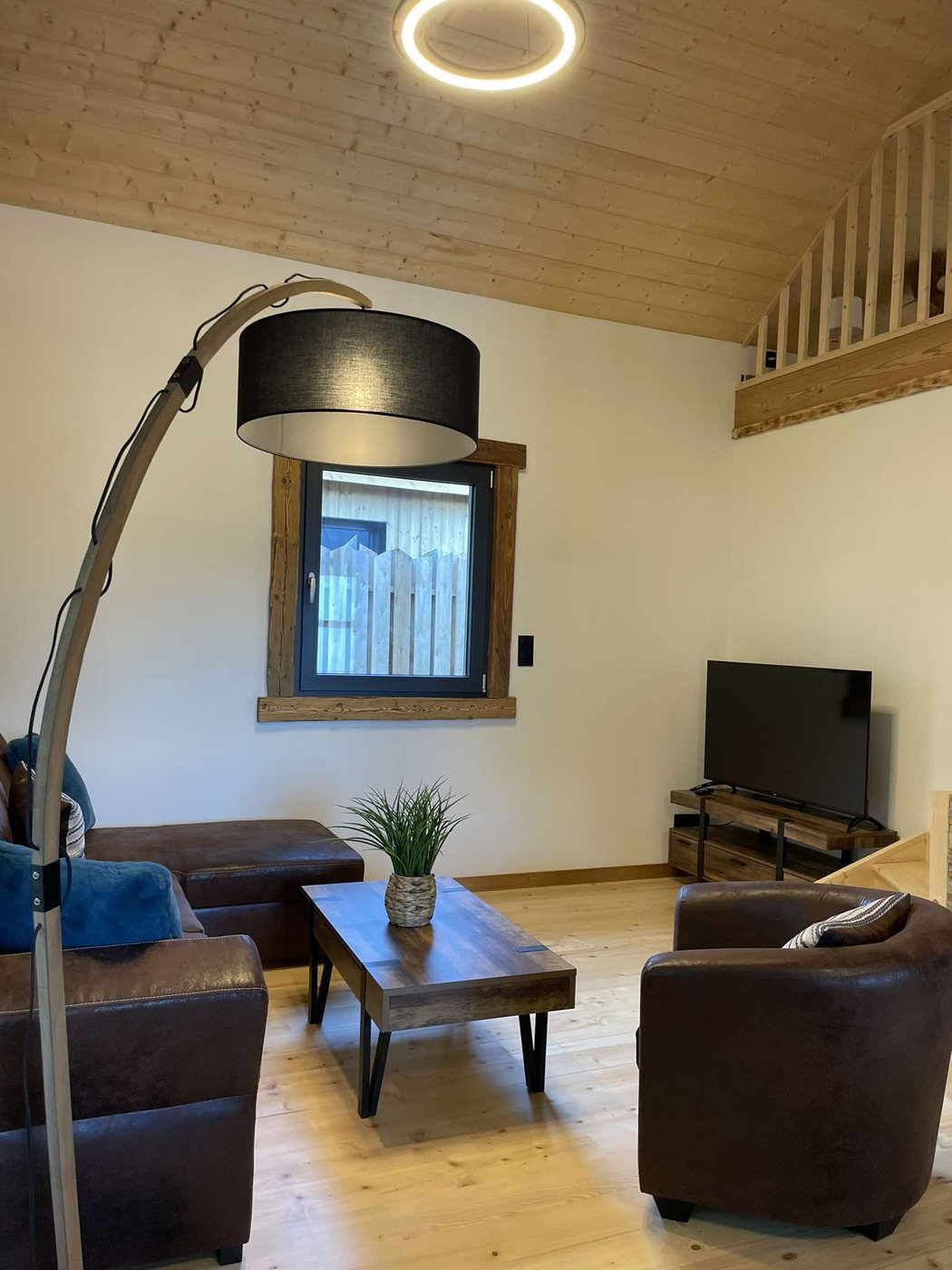 Séjour du chalet ZEN1
